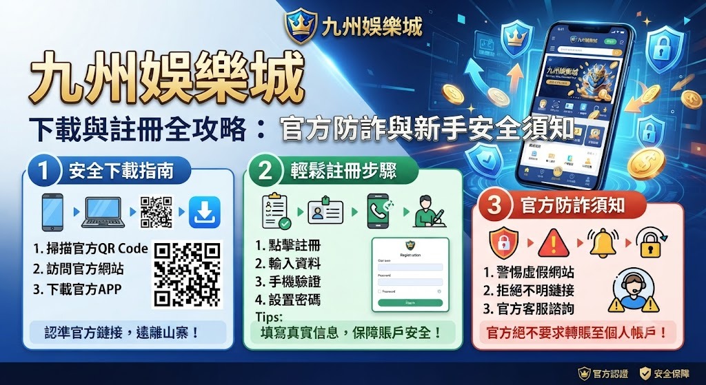 官方防詐與新手安全須知