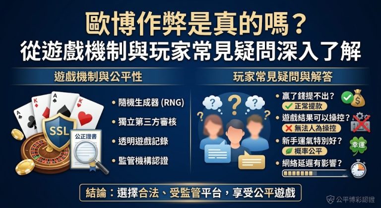 歐博作弊是真的嗎？從遊戲機制與玩家常見疑問深入了解