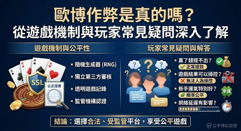 想確認系統認證機制與公正發牌流程，建議直接參閱官方防護說明。